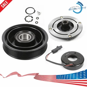 Kit de embrague de compresor de aire acondicionado bobina de polea para 03-08 Dodge Ram 1500 2500 5,7 L - Imagen 1 de 19