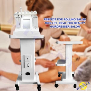 Beauty Salon Spa Styling Station Trolley Rolling Storage Tray Cart Barber Cart - Picture 1 of 11