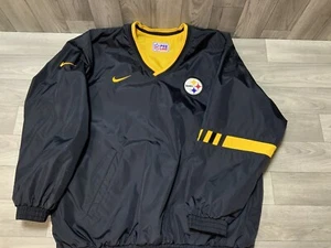 Nike Proline Reversible Pittsburgh Steelers Pullover Jacke Herren Center Swoosh - Bild 1 von 14