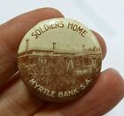 WW1 AIF AUSTRALIA S.A SOLDIERS HOME MYRTLE BANK 1919 BUTTON DAY BADGE 