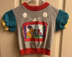 Vintage 90s Muppets Sweatshirt Kids Size 4T USA Multicolor Rare - Bild 1 von 4