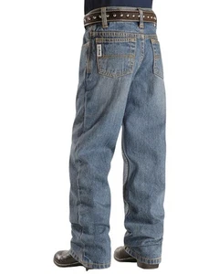 Cinch Boys' White Label Slim Fit Straight Leg Denim Jeans - MB12841001ind - Picture 1 of 6
