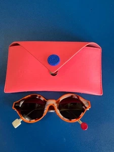 NUEVAS GAFAS DE SOL SABINE BE NARANJA REDONDAS. PRECIO DE VENTA REGALO NO DESEADO - Imagen 1 de 7