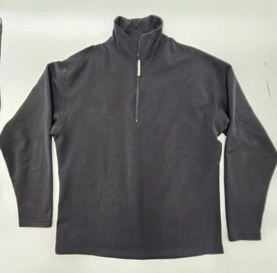 ORIGINAL OBERMEYER POLARTEK 1/2 ZIP SWEATSHIRT BLACK - Image 1 of 4