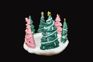 NIB Yankee Candle Decorative Trees Resin Holder, Christmas - Picture 1 of 11