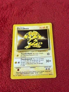 Electabuzz 020/102 Base Set Regular Pokemon Card Played - Picture 1 of 16