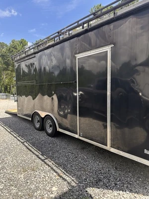 Remolque de exhibición cerrado nariz en V de alto 8,5 x 20 X8 Foto 1 de 4