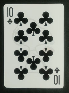 2021 Peanuts Playing Card Snoopy 10 Clubs - Bild 1 von 2