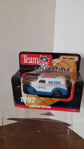 Matchbox NFL 1992 Houston Oilers Diecast Panel Van Team Sammlerstück - Bild 1 von 4