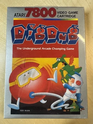 Dig Dug - Atari 7800 Vintage Video Game CIB CX7803 - Brand New Sealed - Image 1 of 4