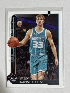 2025 Topps Basketball Rookie #229 Liam McNeeley - Bild 1 von 2