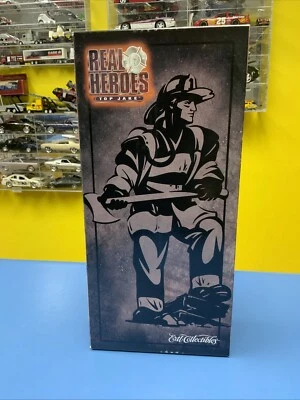 Figura Completa ERTL Collectibles Héroes Reales Top Jake Firefighter 1/6 NUEVA 1998 Foto 1 de 4