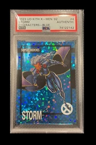 KITH X-Men Asics PSA Card Storm 1/50 Blue Hologram Upper Deck Marvel - Picture 1 of 2