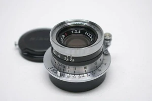 Rare! Black belt [ALMOST MINT] LATE model NIKON W-Nikkor c 35mm 3.5cm F/2.5 L39 - Picture 1 of 12