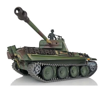 Henglong 1/16 Scale 7.0 Upgraded German Panther G RTR RC Tank 3879 Metal Tracks - Bild 1 von 4