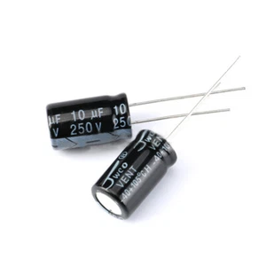 Condensatore elettrolitico di alta qualità 250 V 250 Volt 10uF 22uF 68uF 330uF MFD ± 20% - Foto 1 di 5