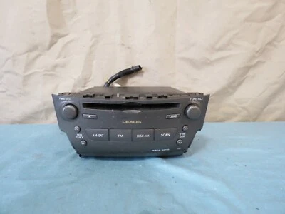 ✅ 06-08 Lexus is250 is350 AM FM SAT AUX Radio Reproductor de CD OEM PIONEER 86120-53320 Foto 1 de 4
