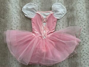 Weissman Childs Dress Dance Costume SC Small Pink Colorful Ballet Princess