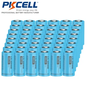 500pcs ICR 18350 900mAh 3.7V Li-ion batterie ricaricabili pulsante superiore per luci - Foto 1 di 6