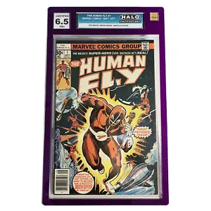 THE HUMAN FLY #1 MARVEL COMICS SEPT 1977 (HALO CERTIFICATION 6.5) GRADED COMIC - Picture 1 of 4