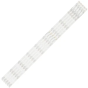5pcs LED Backlight Strips For LC-43LB481U LC-43LB481C LC-43LB371U LC-43LB371C - Picture 1 of 8
