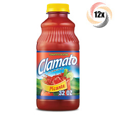 12x Bottles Clamato Picante Tomato Cocktail Drink | 32oz | Fast Shipping!