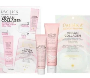 Pacifica veganes Kollagen Hautpflege-Kit Reiniger Hydrobehandlung Augencreme über Nacht - Bild 1 von 1