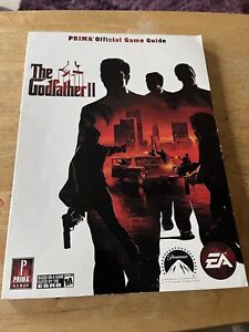 The Godfather II 2 Official Strategy Game Guide - Prima - With Poster