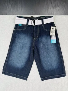 Southpole Jean Shorts Youth Size 10 Dark Wash - Y2K - NEW - Read - Picture 1 of 14