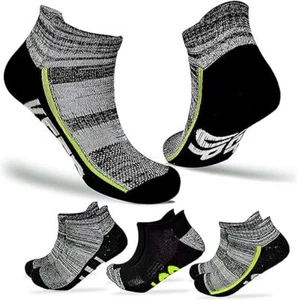 Calcetines de Entrenador Deportivo Para Hombre Acolchados Anti Ampolla Tobillo Grueso Multipack Talla 6-8 - Imagen 1 de 12