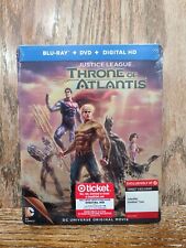 Justice League Throne of Atlantis 2015 Target Blu-ray DVD HD Steelbook