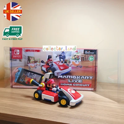 COLLECTOR_LAND 1 x SCATOLA PROTETTRICE per CUSTODIA DISPLAY CASE PLAYCASE per Nintendo Switch Mario Kart Live