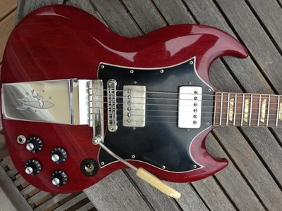 Gibson SG Bj. 1968, refinished von Nick Page, keine Brüche etc., orig. Pickups - Bild 1 von 4