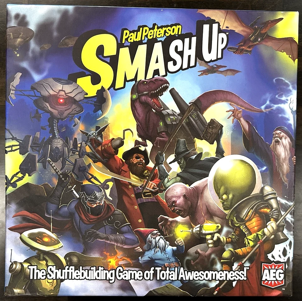 AEG - Smash Up + Monster Smash, Ciencia Ficción, It's Your Fault Expansions Foto 1 de 4