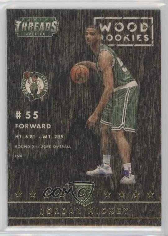 2015-16 Panini Threads Wood Rookies Jordan Mickey #279 Rookie RC - Image 1 of 2