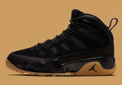 Nike Air Jordan 9 Botas Retro NRG Negro Goma Clara AR4491-025 Para hombres Tallas NUEVAS Foto 1 de 4