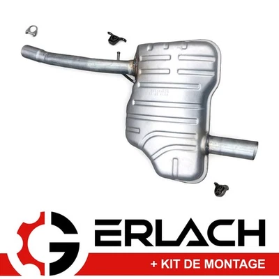 Silencieux arriere pour BMW 3er Compact E46 316 318 ti 7180 - Photo 1/2
