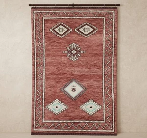 ¡Libre de tarifas! Alfombra marroquí hecha a mano 5,5x11,0 alfombra bereber Beni Ouarian alfombra vintage - Imagen 1 de 15