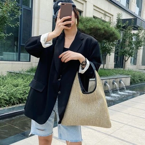 1Pc Fashion Tote Bag Multifunctional Beach Pouch Large Capacity Shoulder Bag - Picture 1 of 12