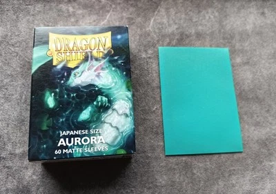 Dragon Shield Aurora Japanese Size 60 Matte Sleeves Kartenhüllen YuGiOh - Bild 1 von 3