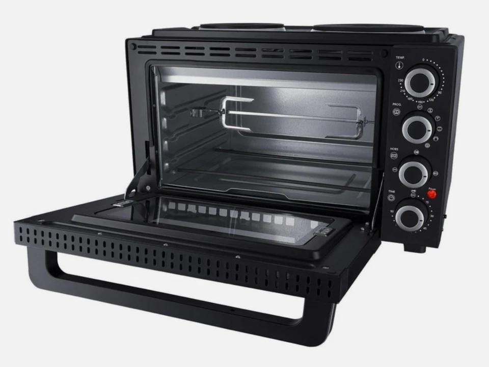 Die Kleinküche: Steba KB K30 Mini Grillbackofen - oben 2 Kochplatten: NEU + OVP - Bild 1 von 1