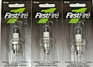 First Fire FF-11 Spark Plug Replacement CHAMP CJ8Y, RCJ8Y NGK BPM4A,6A,6Y 3PK - Picture 1 of 6