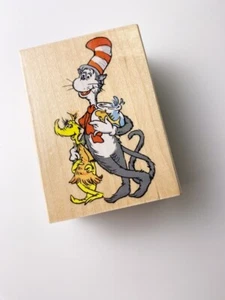 The Cat in the Hat and Whozits~Dr Seuss~Rubber Stamp~All Night Media #998H02 - Picture 1 of 7