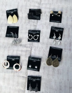 Taramanda Fashion Earrings Lot Of 10 Earrings $149. Lot#12 - Picture 1 of 11