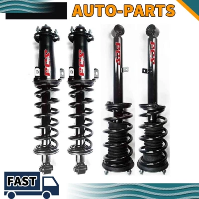 Juego completo de 2 muelles helicoidales y puntales delanteros y 2 traseros FCS para Lexus IS250 IS350 RWD Foto 1 de 4