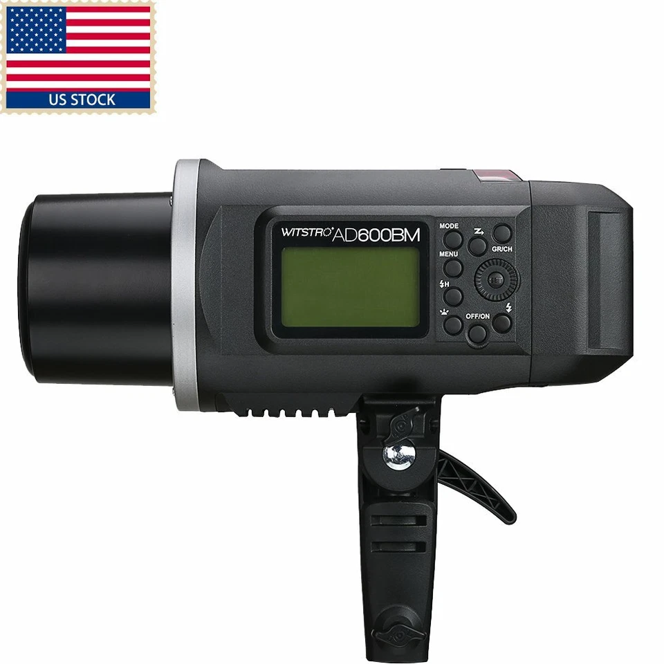 US shipping Godox AD600BM 600W HSS 1/8000s 2.4G GN87 Outdoor Studio Flash Light - Image 1 of 4