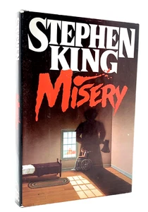 MISERY BY STEPHEN KING BOMC FIRST EDITION 1987 HARDCOVER w/ DUST JACKET - Picture 1 of 8