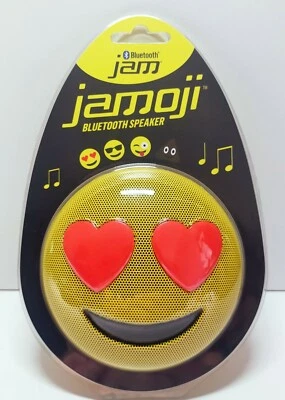 Jamoji Bluetooth/Wireless Speaker Love Struck Heart Eyes Emoji - Brand New  - Image 1 of 2