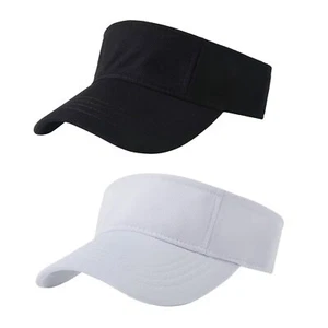 Kids Girls Boys Packable Hat Sun Visor Hats Cotton Sports Summer Golf Visor H... - Picture 1 of 1