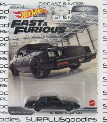 Hot Wheels Fast & Furious 1987 Buick Regal Grand National GNX Kendrick Lamar Foto 1 de 4